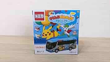 沖縄HIS限定トミカ★そらとぶピカチュウプロジェクト 新品未使用】トミカ 美らバス 空飛ぶピカチュウプロジェクト