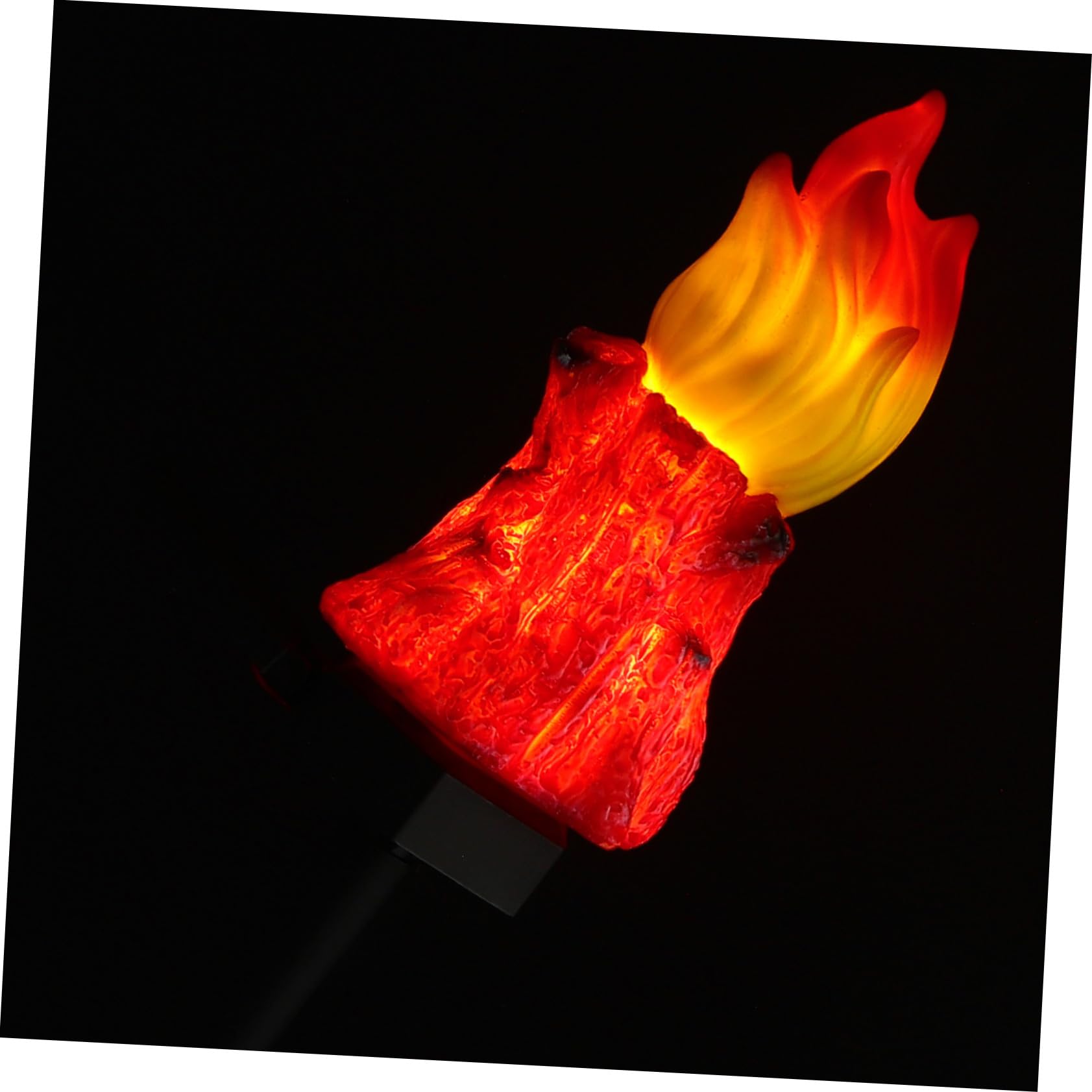 Toddmomy Torcia Solare Esterna in Resina Luce Led Forma Di Fiamma Decorazione Paesaggistica Per Giardino Patio Vialetto e Illuminazione Esterna