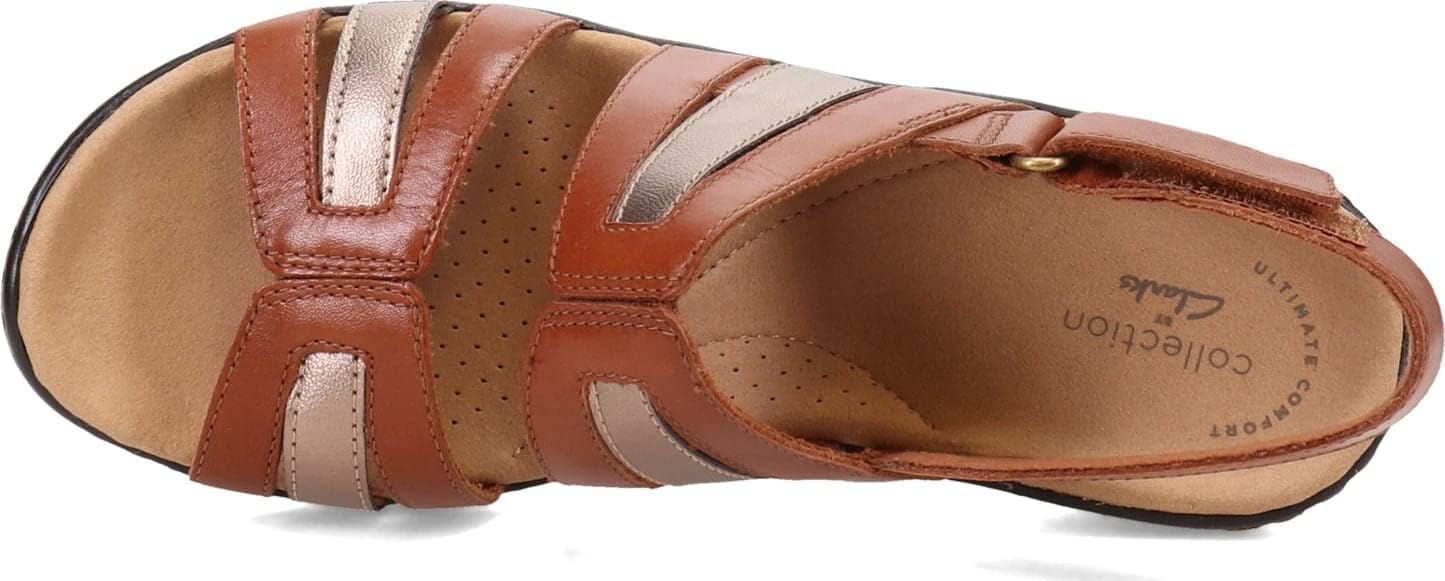 Size 40 ...Clarks Women's Lexi Jade Flat Sandal