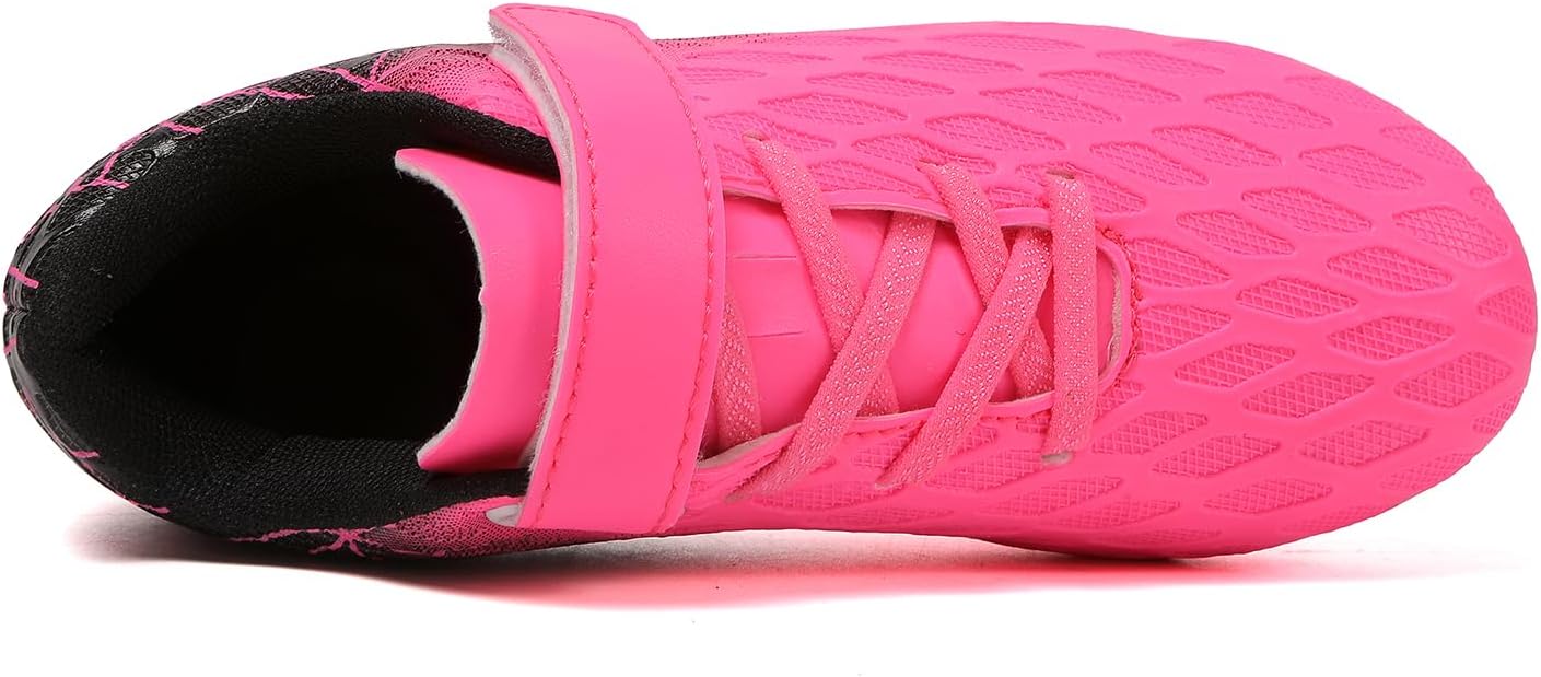 Soccer Cleats, Kids Firm Ground Football Shoes, Boys Girls Athletic Outdoor - Image 7