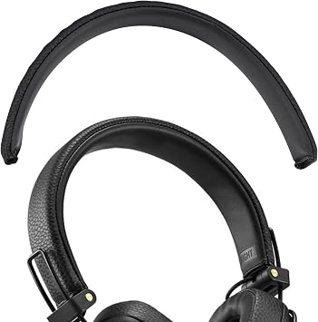 Major 3 Headband Replacement Headband Top Pad Cushion Cover Compatible with Marshall Major 3 Major III Headphones Headband Pad Cover Protector Repair Parts - Black