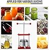 Macchina manuale della pressa per l'estrazione del succo autentico e veloce, separatore multifunzionale dei residui
