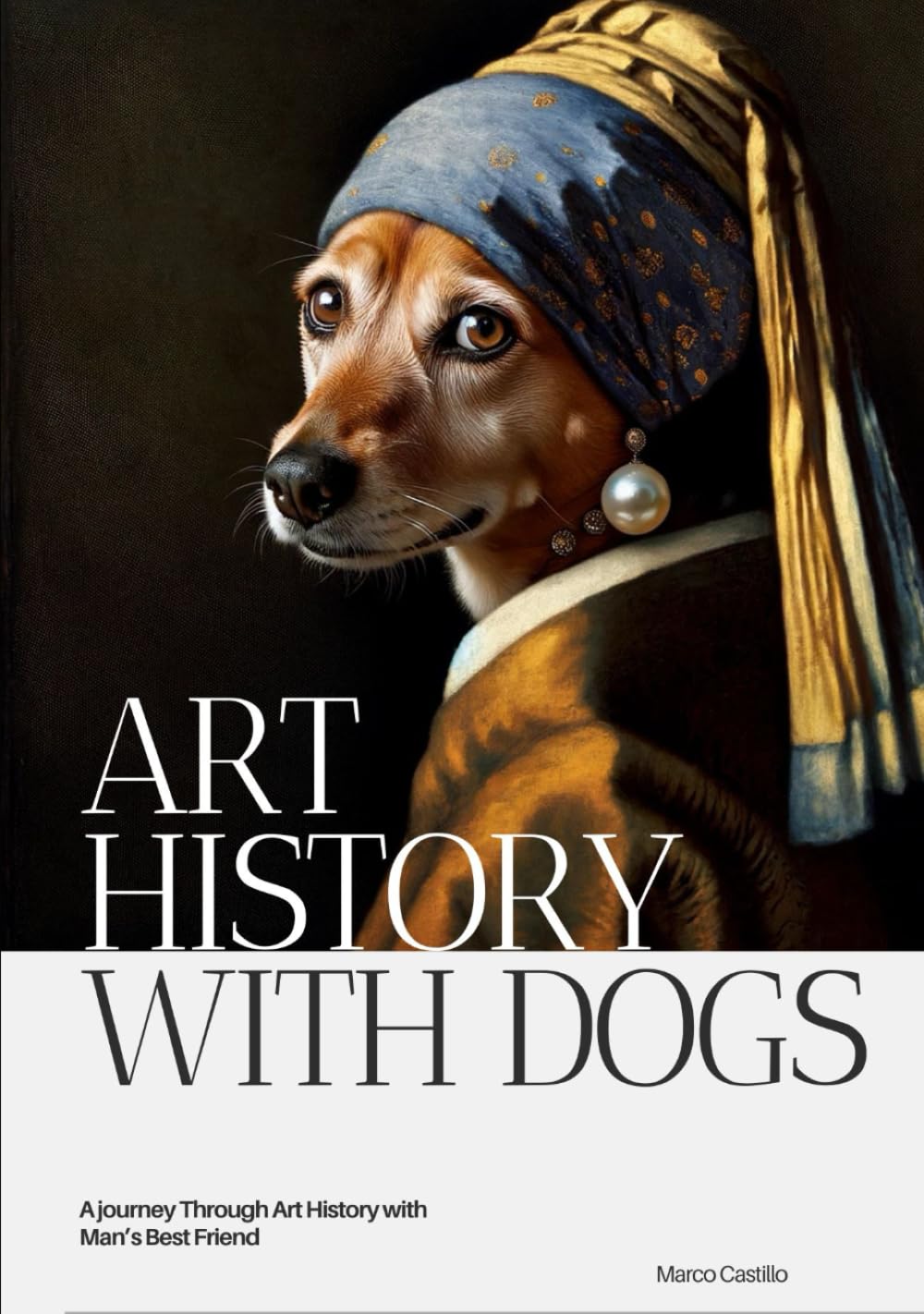 Art History with Dogs: A journey Through Art History With Man's Best Friend      Hardcover – March 1, 2024