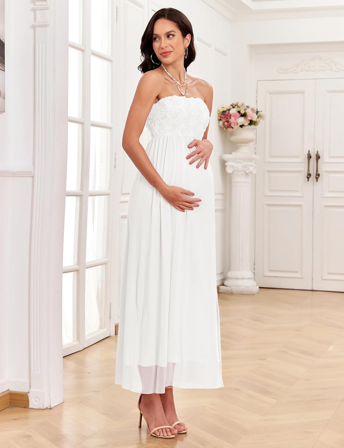 Maternity Nursing Dress - Image 3
