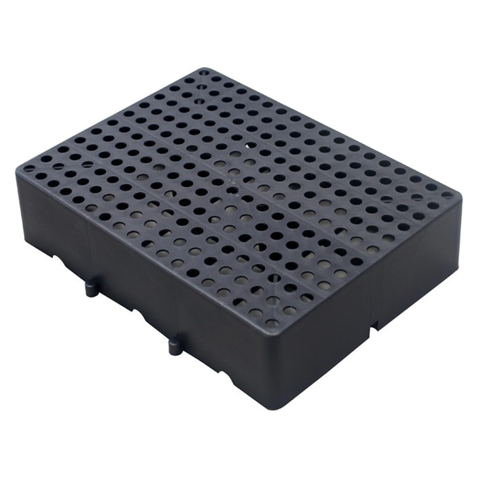 Mini palé de plástico entrelazable e impermeable para proteger mercancías en mercados