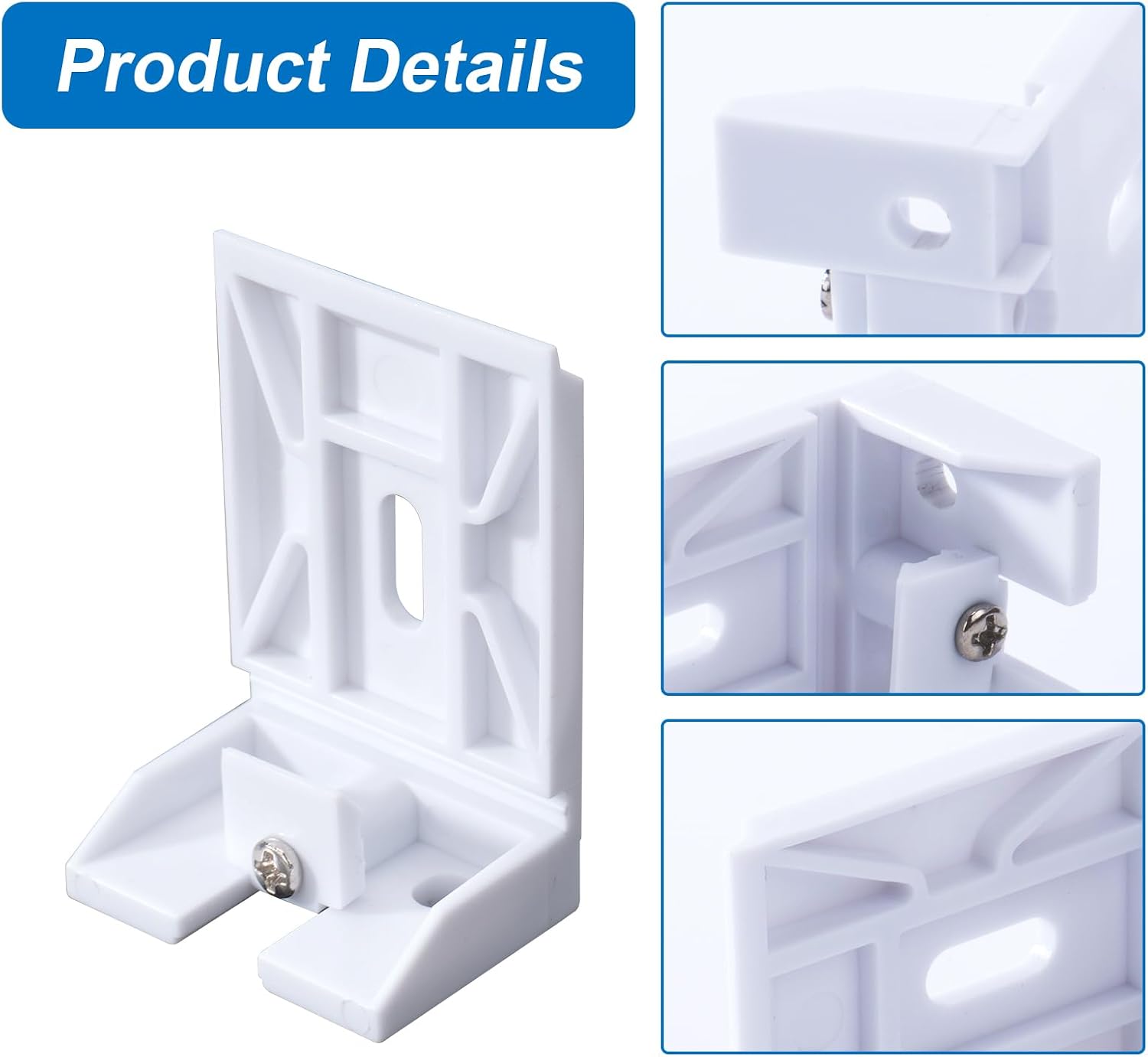 3/4" Blinds Shade Bracket for Hunter Douglas Duette Bracketm-3pack