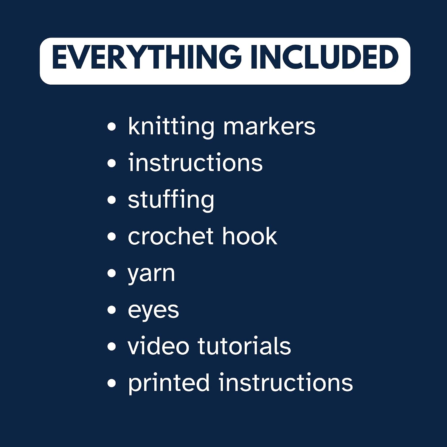 Needzo Christmas Keychain Crochet Kit, Holiday Amigurumi, All Supplies Included, Step-by-Step Video Tutorials, 5 Designs
