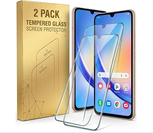 A07/A06 Tempered Glass Screen Protector for Samsung Galaxy A07/A06, 2 Pack