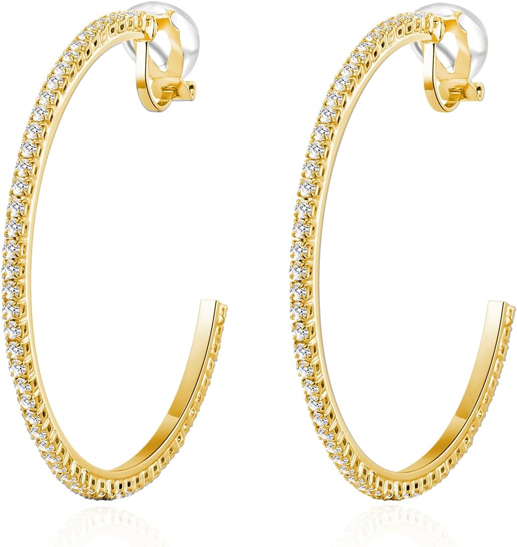 Orecchino con pietre di zirconia cubica 7 mm | Disponibile! | Fort Tempus