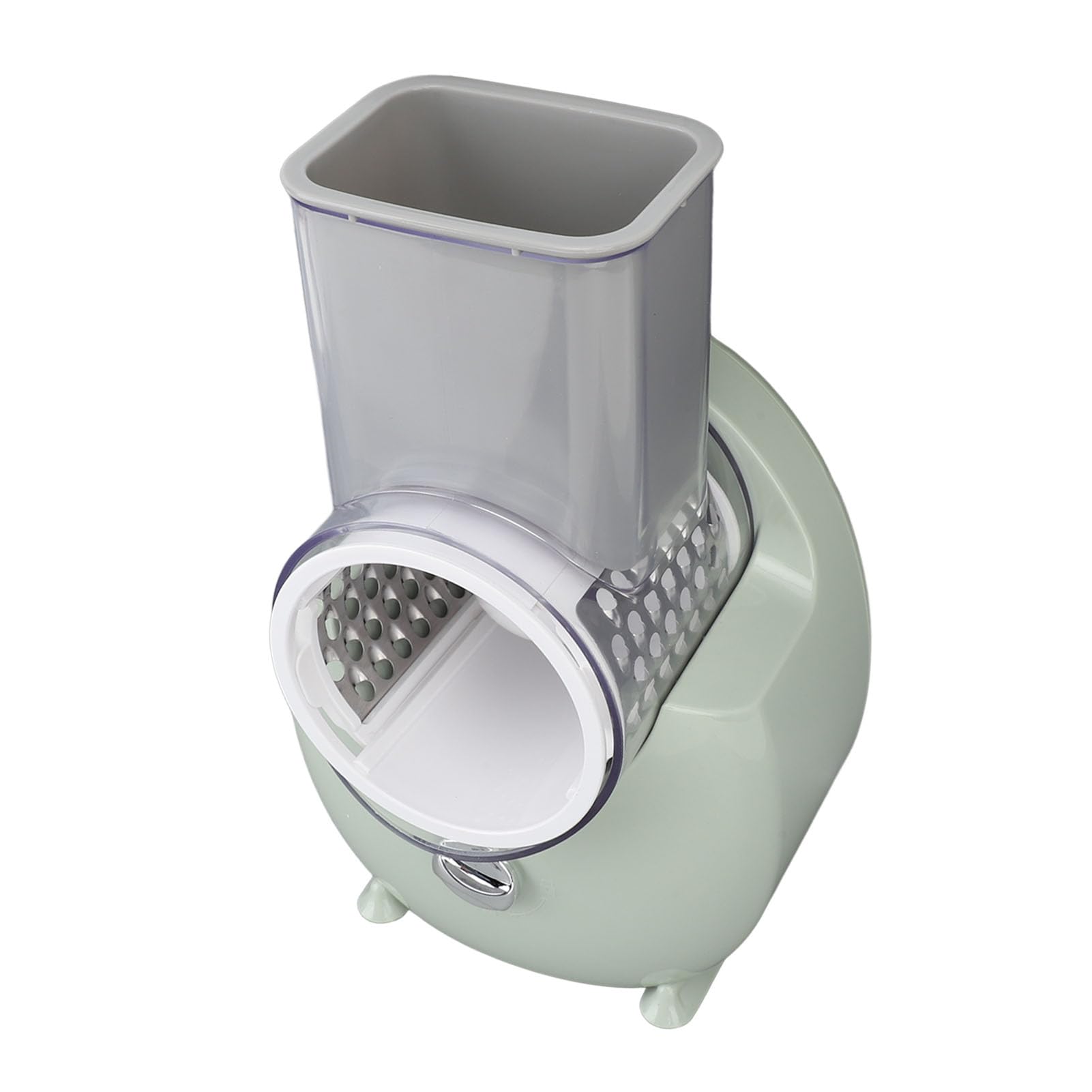 Shredder vegetale elettrico Automatico verdure vegetariane ricaricabile ricaricabile multifunzionale di formaggio di ravanello di patate per in acciaio inossidabile in plastica (Verde)