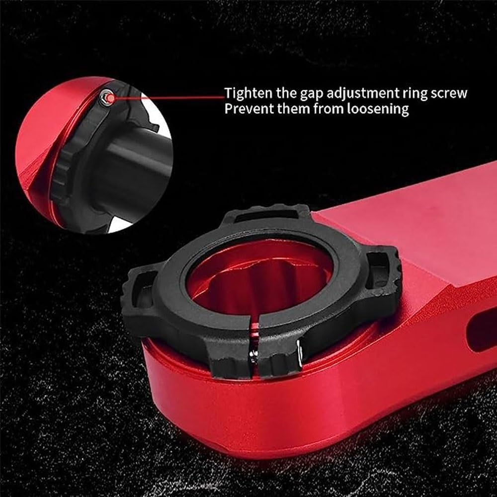 Guarnitura per Bicicletta MTB Compatibile con velocità da 8 a 12 velocità, pedivelle da 170 mm con bulloni per Corona e Movimento Centrale.