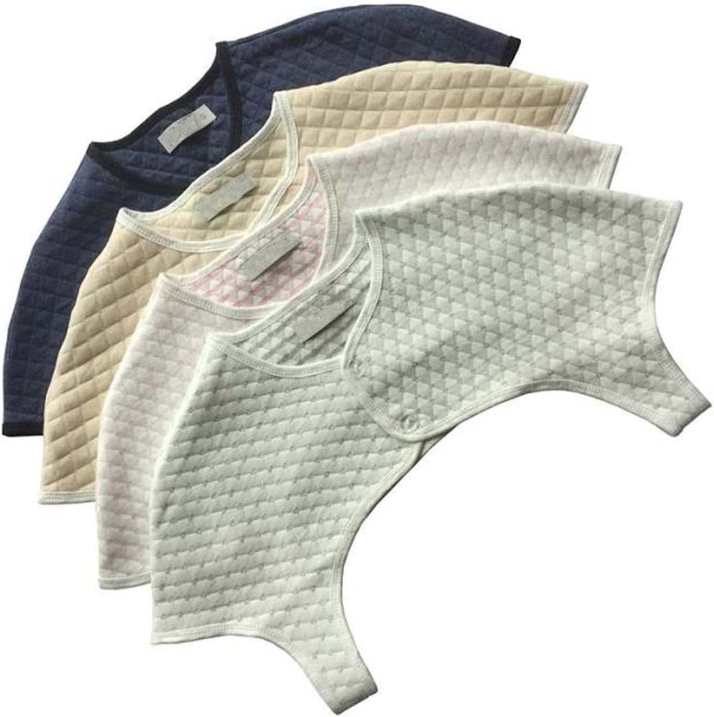 Warm Waistcoat Prevent Arthritis Pain, Soothe Migraines, Soft Thin Shoulder Warmers, Navy : Health & Household