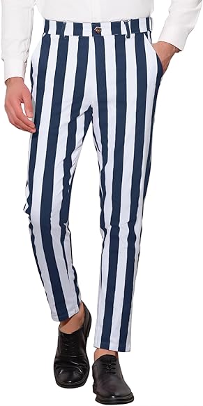 Gestreifte enge hose Clearance