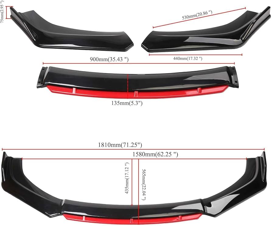 Amazon | リップスポイラー ホンダ フィット FIT GK3 GK4 GK5 GK6 GP5
