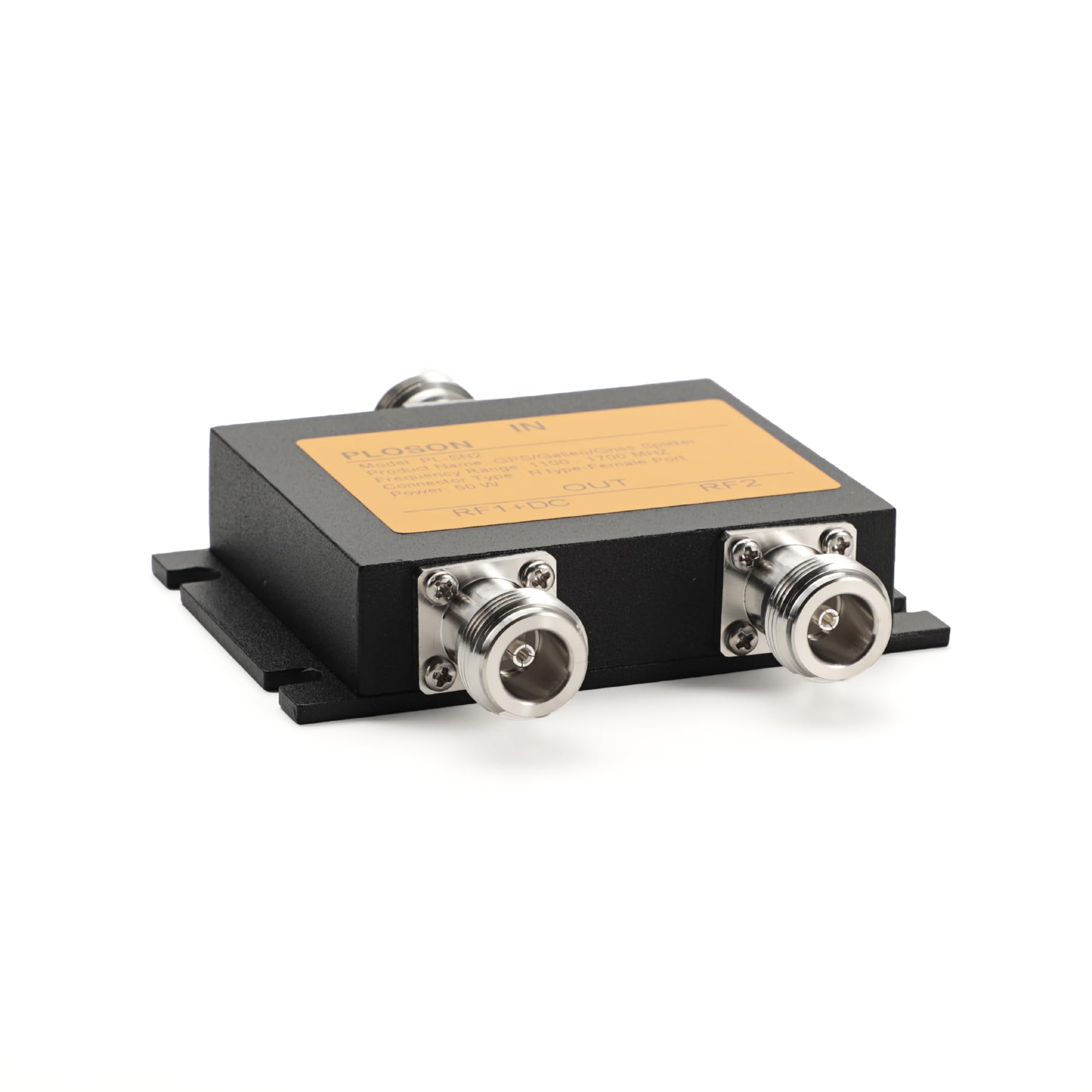 PL-XX GPS/Galieo/Gnss 2-Ways/3-Way/4-Way Antenna Power Splitter 1100-1700MHz GPS Divisore di potenza dell’antenna Divider for Nave marina Ship Marine Networking (2-way N-Female)