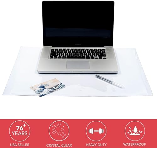 Miniatura 2 de Laminet - Alfombrilla para escritorio Crystal Clear., Desktop Pad - Transparente