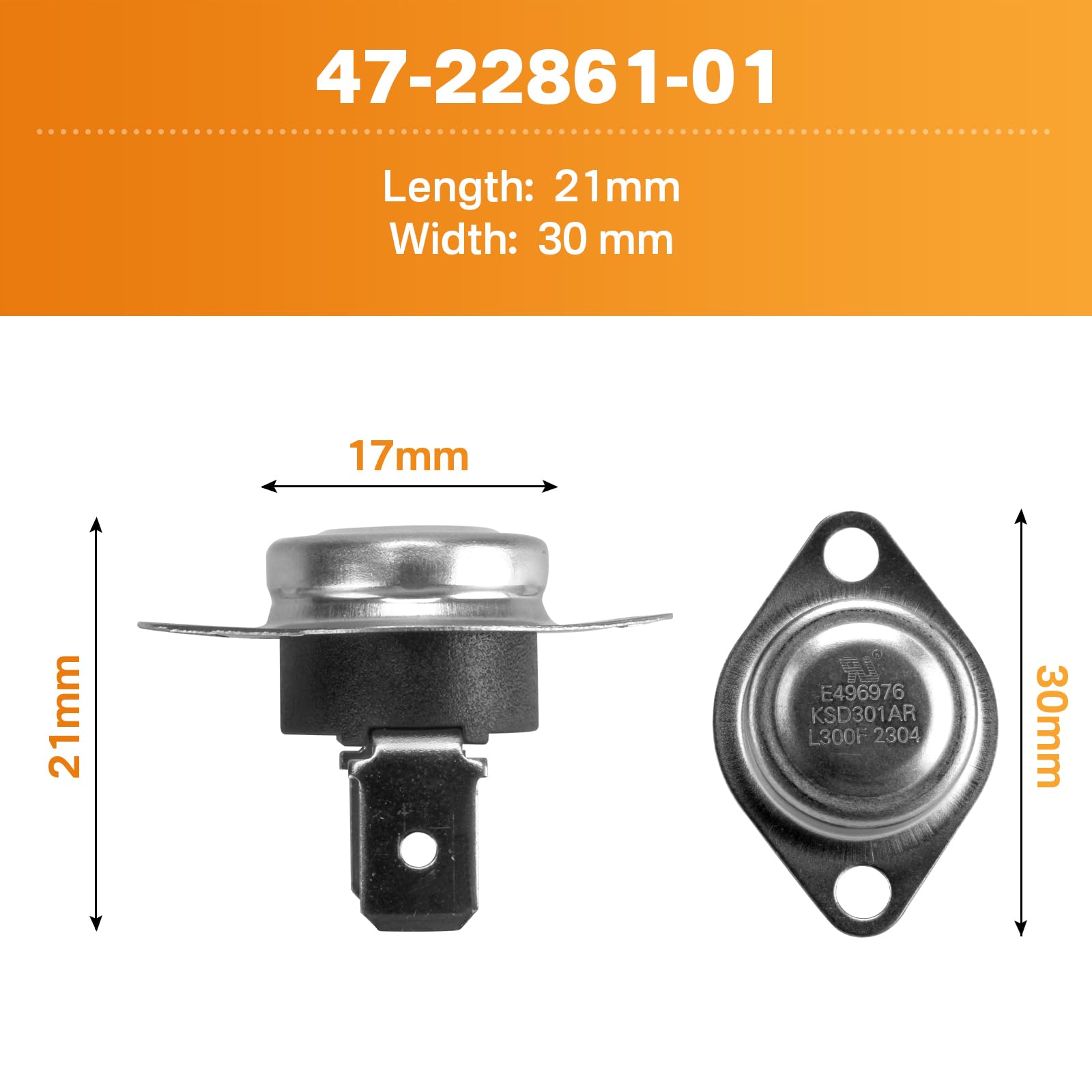 SWT1696 - Trane OEM Furnace Replacement Limit Switch L140-30