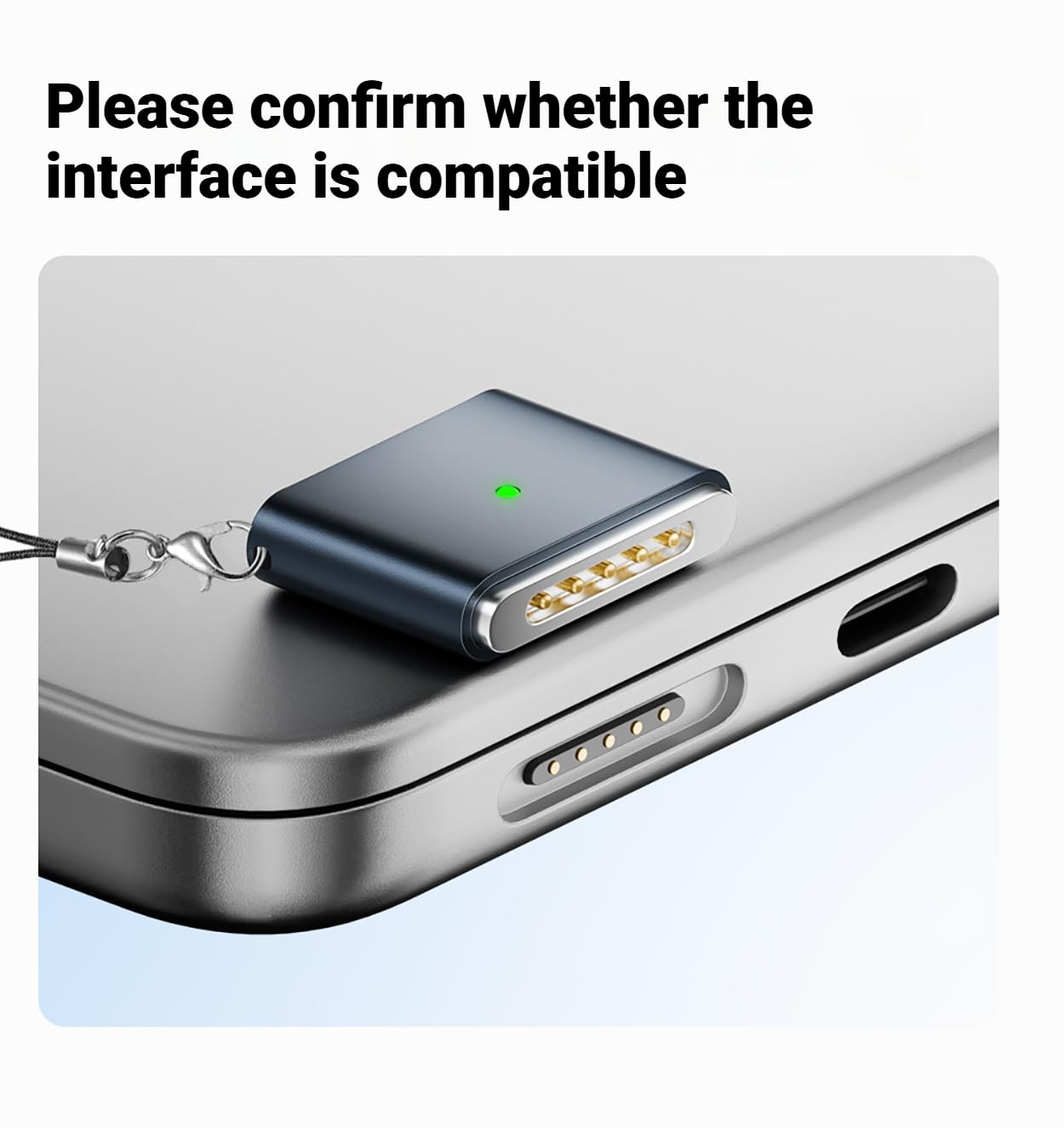 Amazon.co.jp: 100W PD MagSafe 3 USB-C充電ケーブル 磁気充電