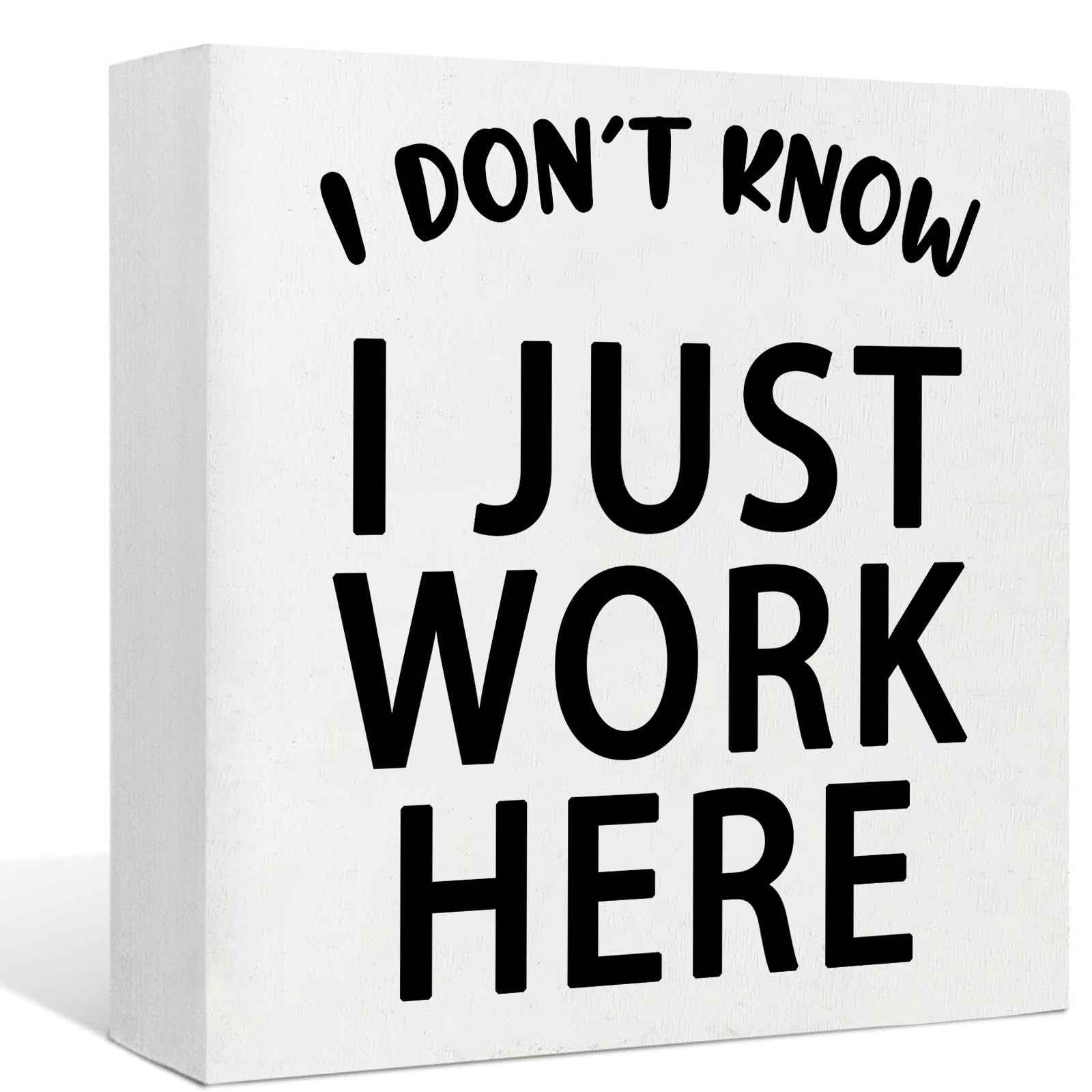 Fun Think Sign Funny Motivational Office Signs