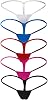 ETAOLINE Womens Low Rise G-String Thongs T-Back Panties Underwear