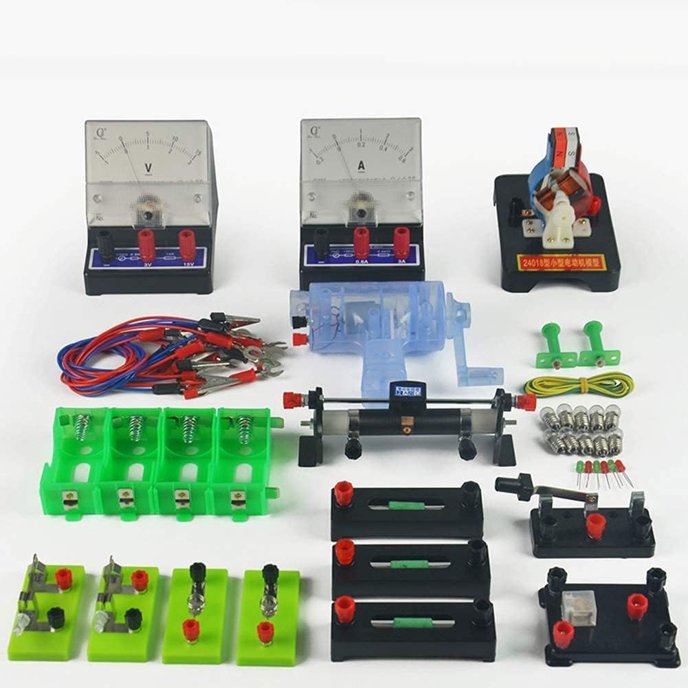 Educational Science Model Physics Class Kit Optics Electrical Mechanics Magnetic Acoustics Laboratory Equipment DIY 114 Experiments