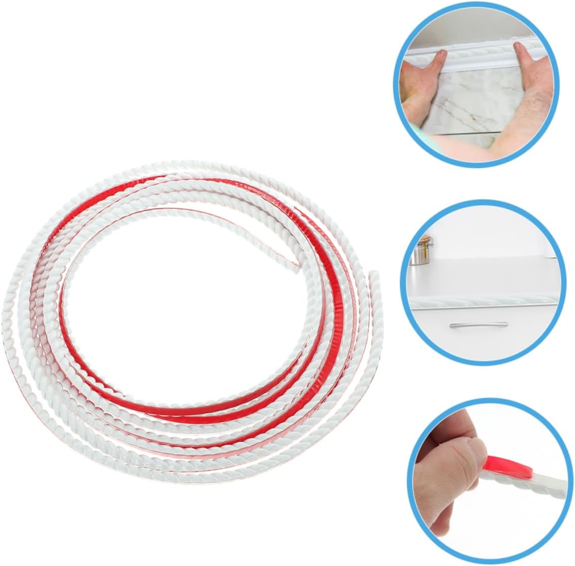 Cabinet Banding Tape Wall Molding Peel and Stick Furniture Banding for Wardrobe