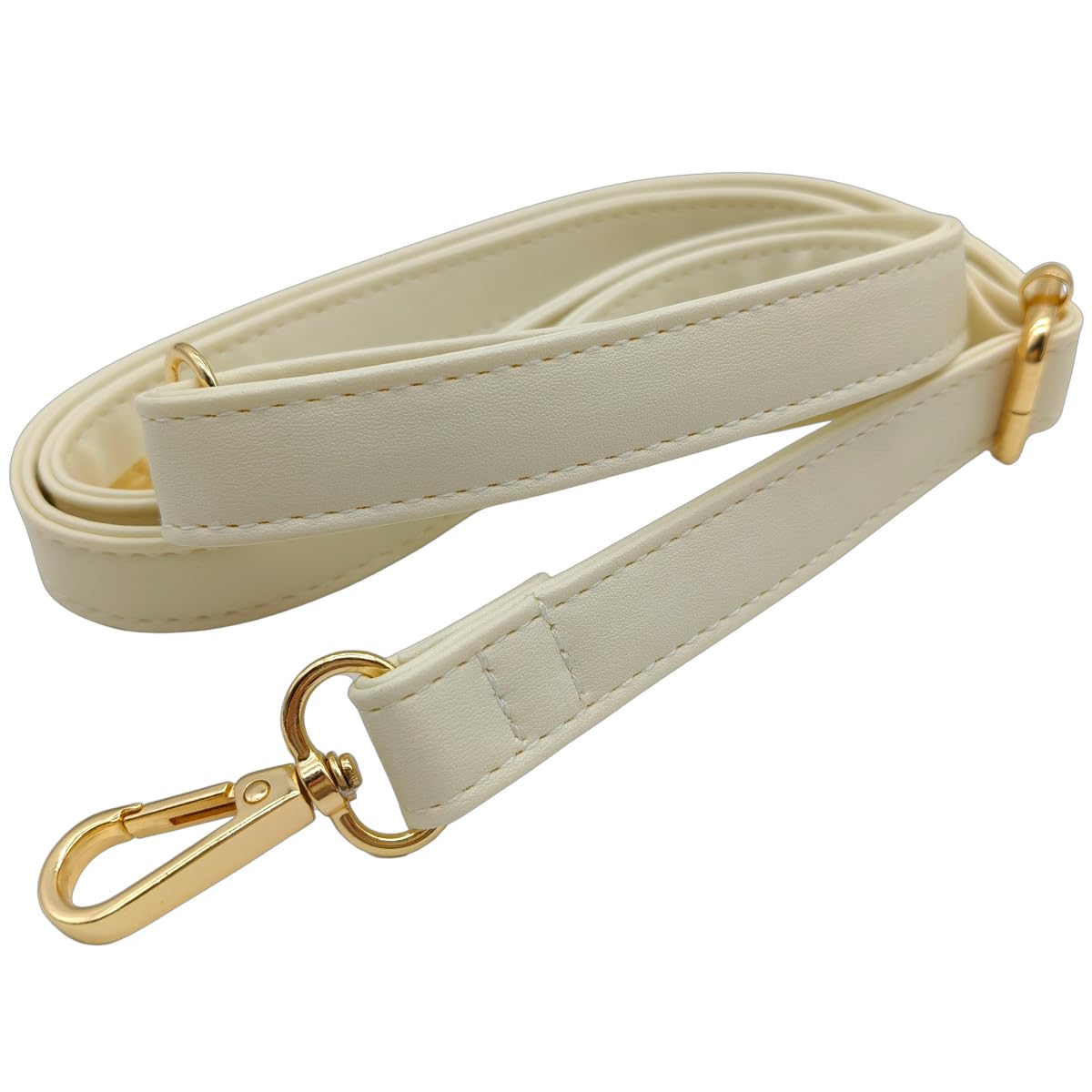 Keriocusi PU Lederriemen für Klein Tasche Beige, Verstellbar