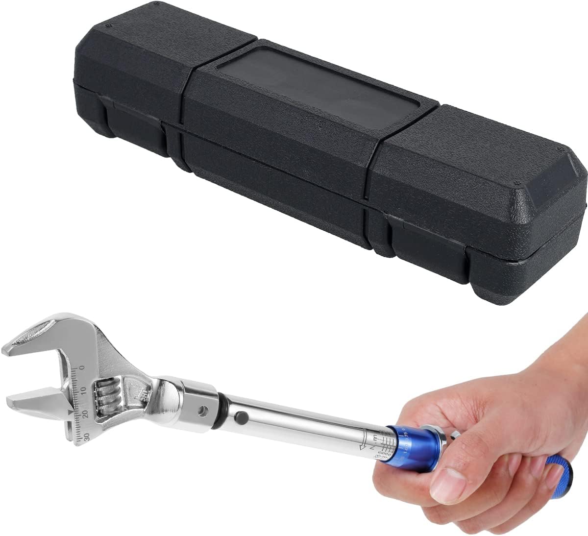 Digital Adjustable Torque Wrench 525 NM 30mm Steel Open End Torque