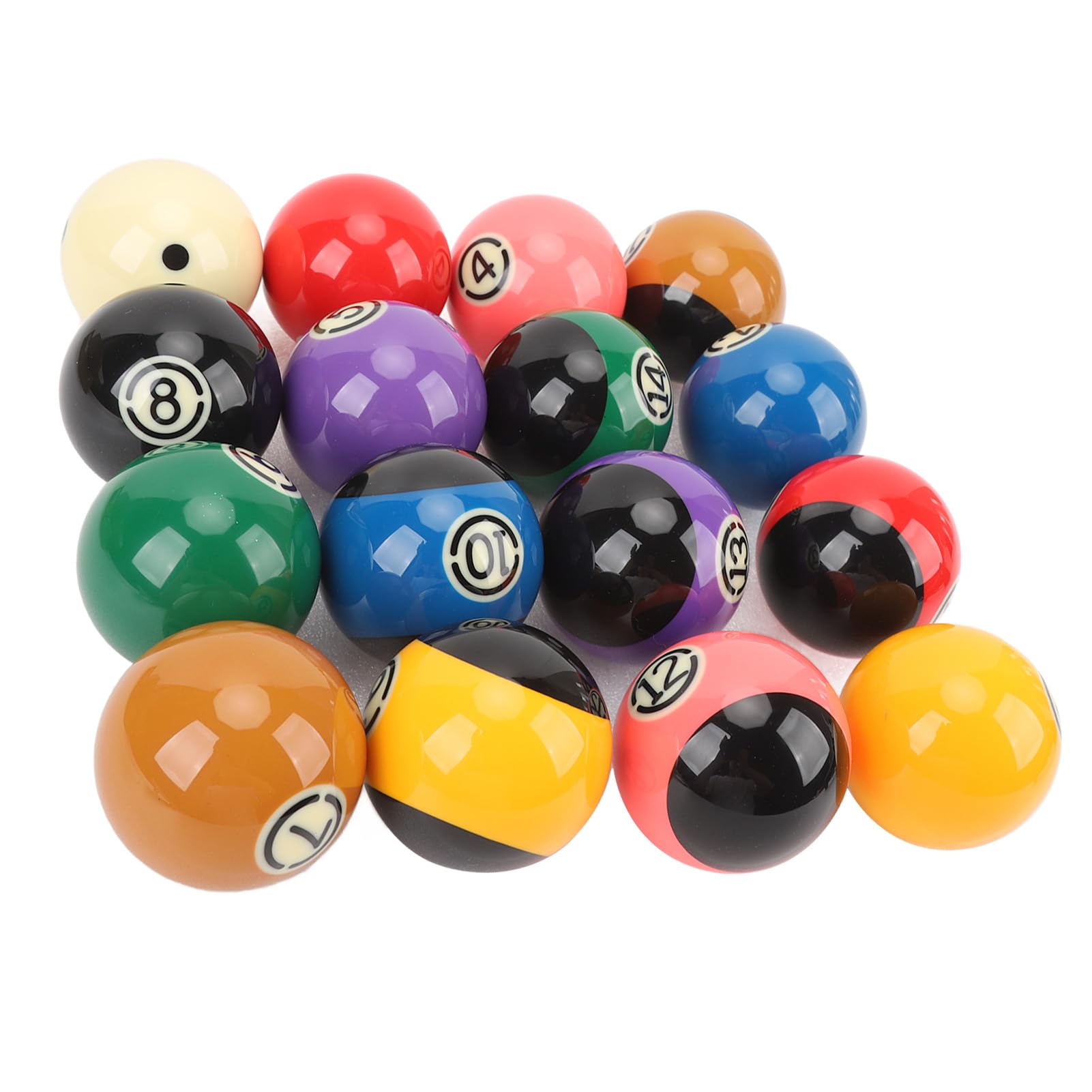 Billiard Balls Set Resin Billiard Balls Premium Cue Ball for Professional Tournament Practice