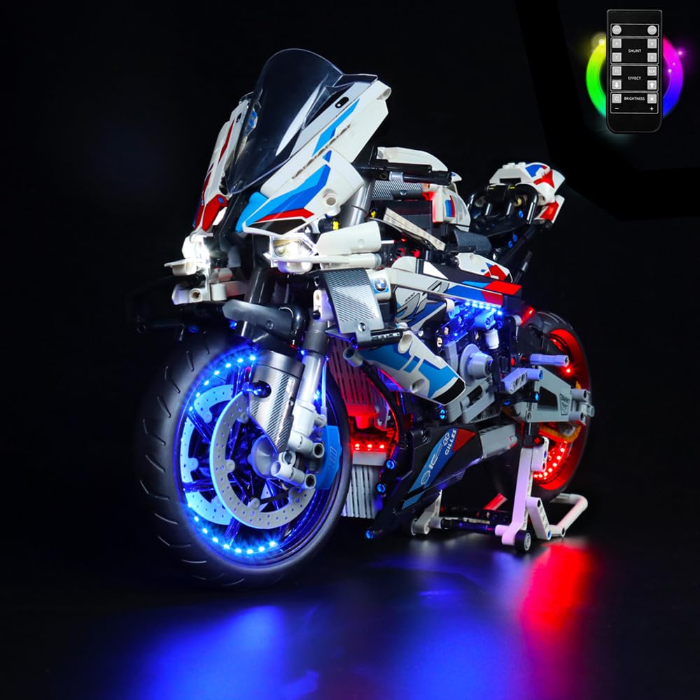 Light Kit Compatible with Lego BMW M 1000 RR 42130 (No Model)