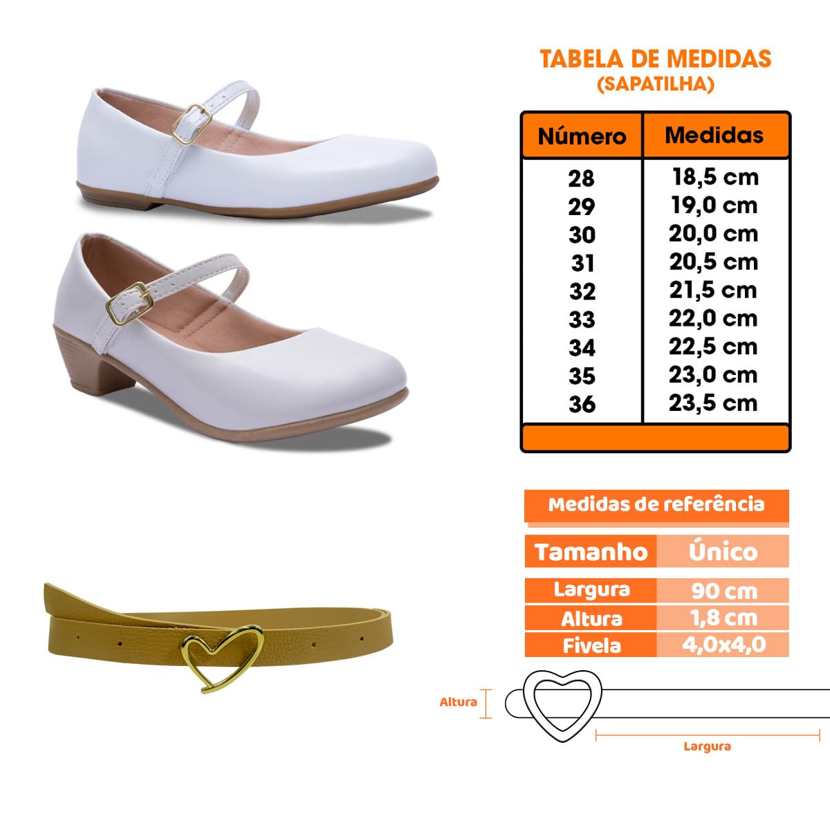 Kit Cinto E Sapatilha Salto Feminino Infantil Sapato K43 em promoção! Veja a oferta e mais achadinhos de Sapatos Infantis 4 Hoje é o melhor dia para comprar Kit Cinto E Sapatilha Salto Feminino Infantil Sapato K43 com aquele preço maroto! Promoção! Aproveite a oferta! 4