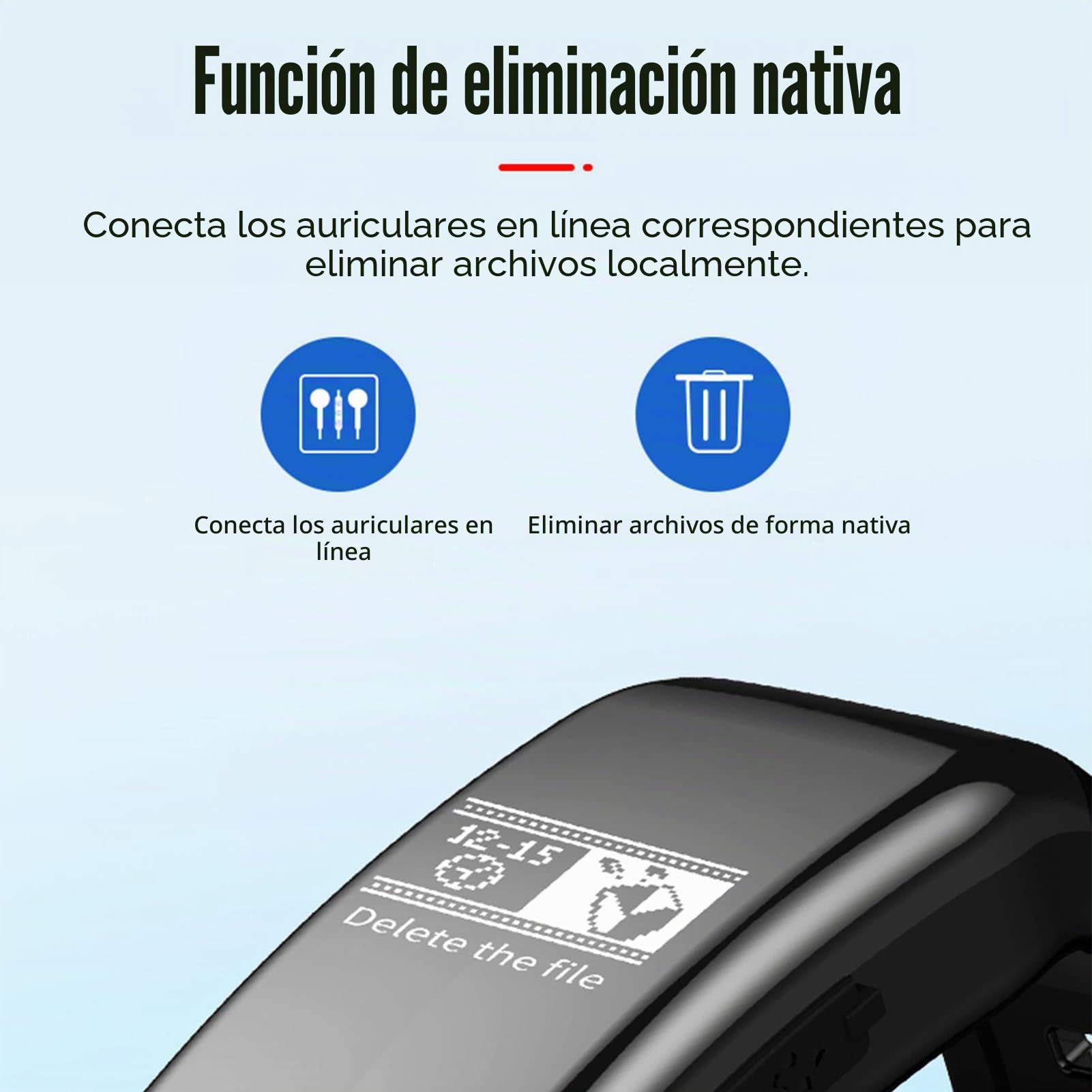 Reloj con Grabadora de Voz Digital, Pulsera con Grabadora Activada por Voz con Reducción de Ruido HD, Dispositivo de Grabación con un Clic para Entrevistas, Reuniones de Negocios (8G)