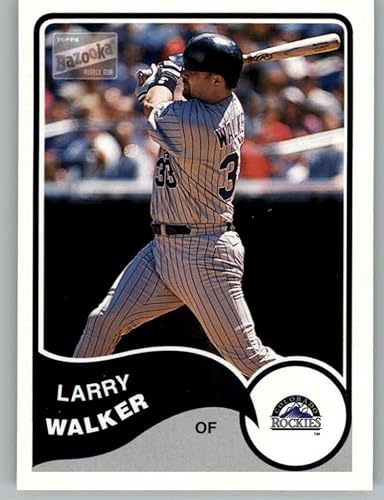 2003 Bazooka #60 Larry Walker NM-MT Colorado Rockies Baseball MLB