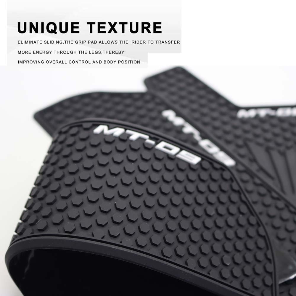 Accesorios para moto Protección lateral antideslizante impermeable para depósito Adhesivo de goma 3 CM para mt 09 MT-09 MT09 MT09 MT09 SP 2024 2025