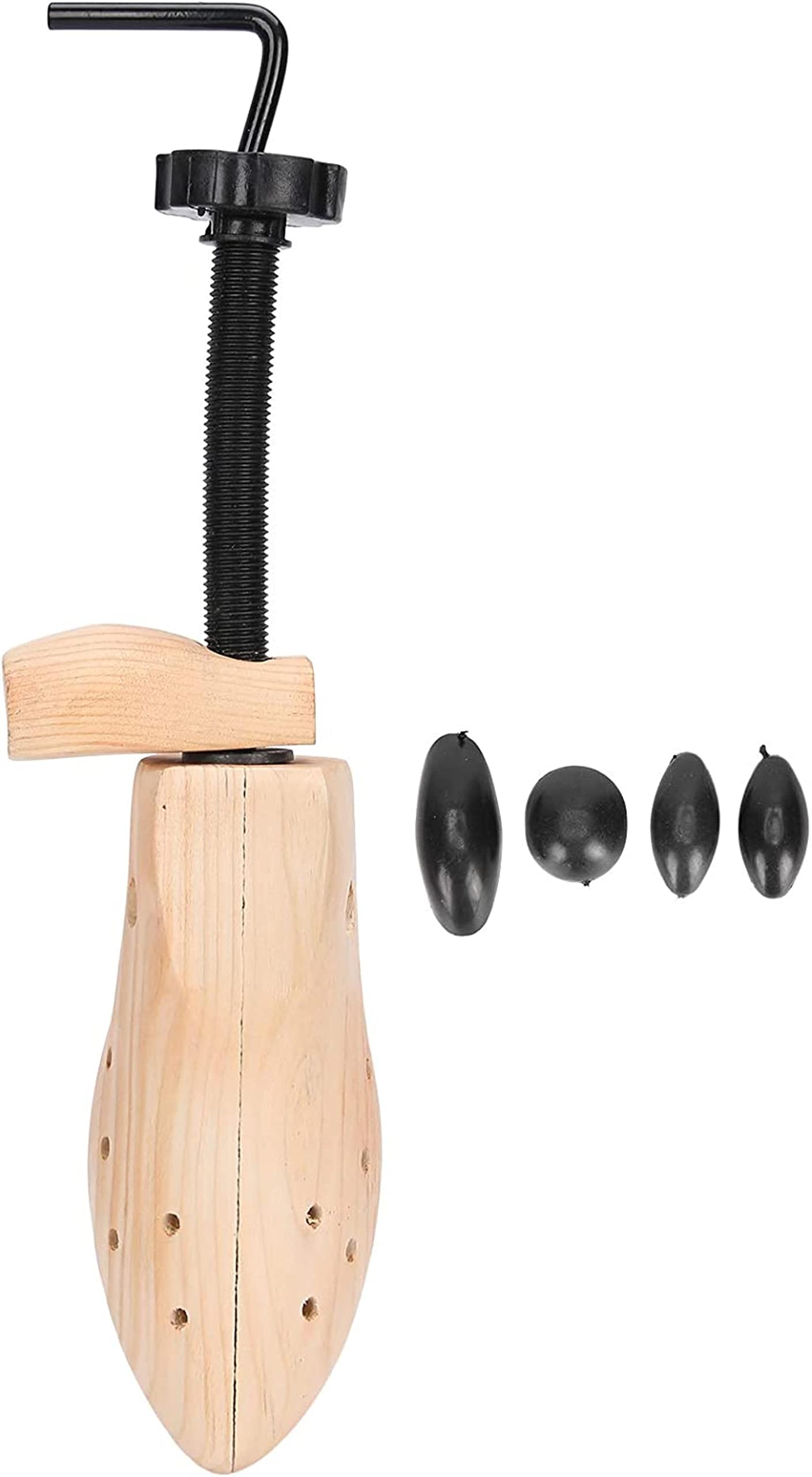 Barella per scarpe, comoda da usare Materiale in legno di pino Strumento di espansione per scarpe ecologiche Supporto per scarpe Barelle per stivali Albero per tacco alto per esterno(40 * 12 * 9c