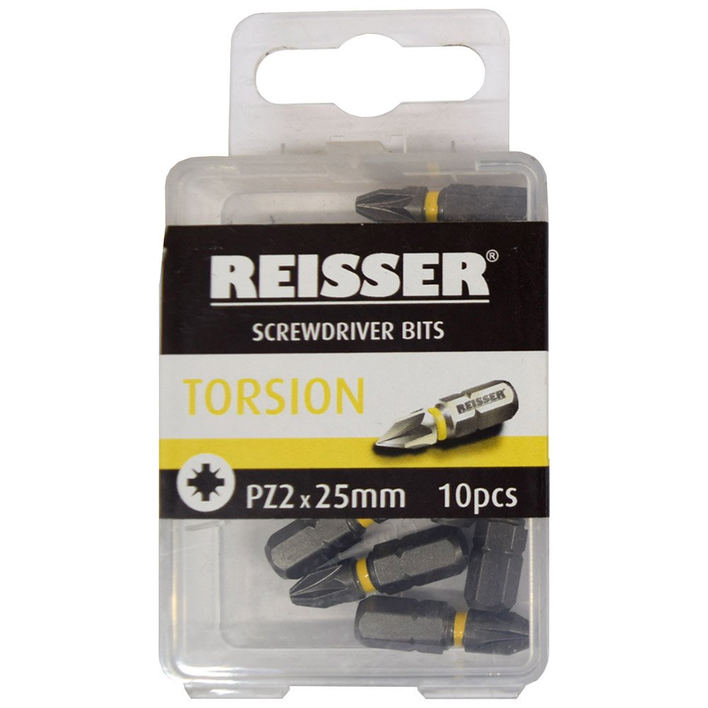 Reisser Pz02pb Torsion Screwdriver Bit Set