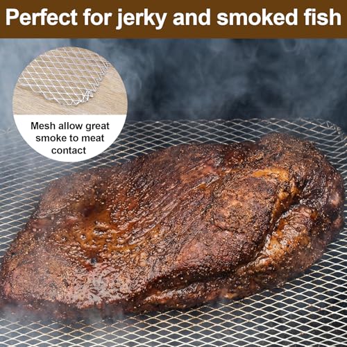 Meyeyaia 10 Pack Disposable Grill Topper, 16x12 Inch BBQ Grills Mat by Meyeyaia - Used condition - Image 3