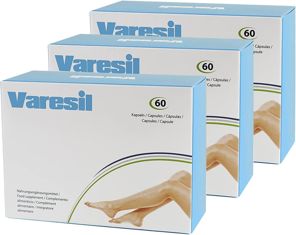 Varicose veins - 3 Varesil Pills: Pills to prevent varicose veins by Varesil Pills