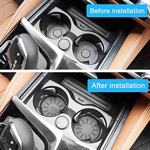 Winka Car Cup Holder Coasters, Universal Silicone Coasters For Cup Holders, Vehicle Cup Holder Coasters 4 Pcs #TOP2