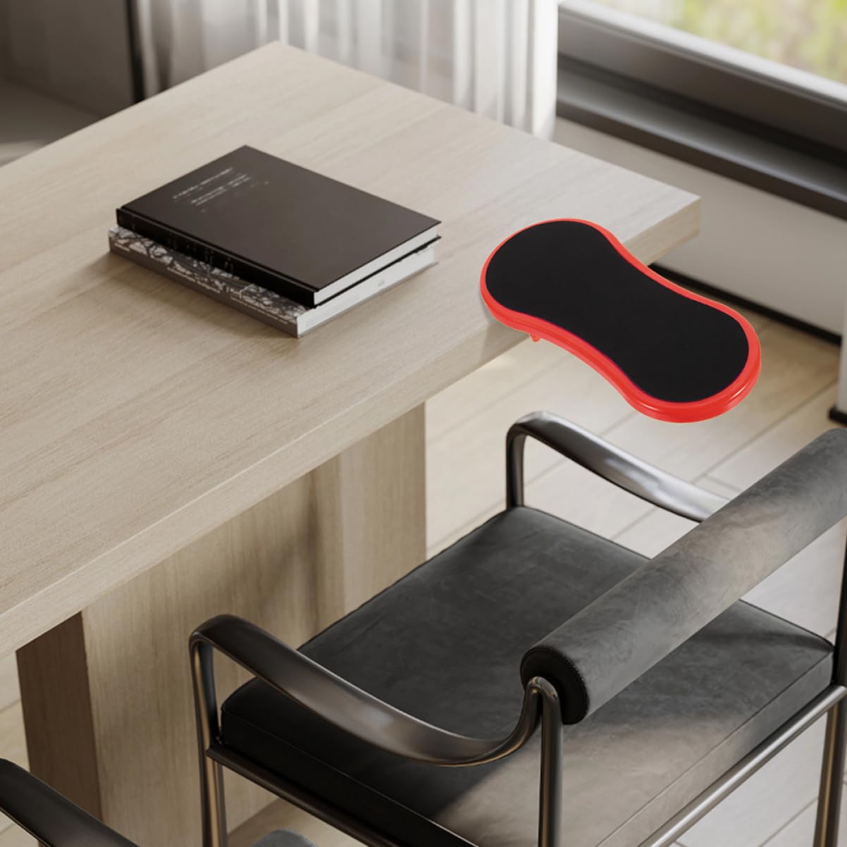 Gadpiparty Supporto Bracciolo Estensibile per Tavolo Poggiapolsi Antiscivolo, Set 2 Pezzi, Accessorio per Computer Ergonomico per Ufficio e Casa, Allevia Affaticamento Polso e Protegge