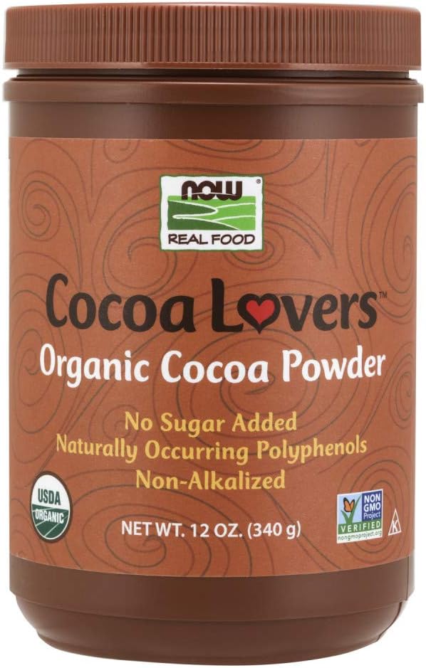 Organic Cocoa Powder, Unsweetened-12 oz
