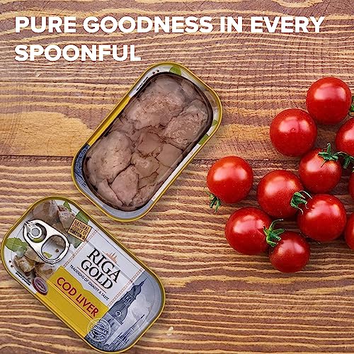 Riga Gold Cod Liver In Own Oil 4.27Oz/ 121G From Iceland thumb #8