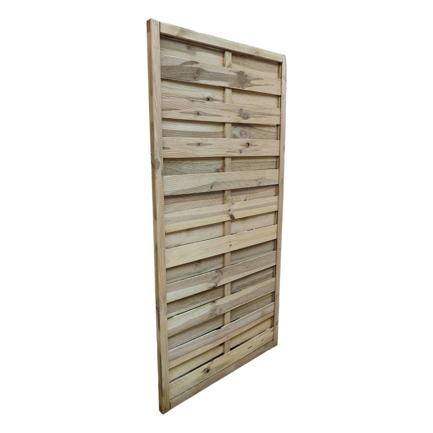 Fercasa Grigliato Frangivento in Legno di Pino Autoclavato, 90x180 cm, Pannello Salvavista per Giardino e Balcone