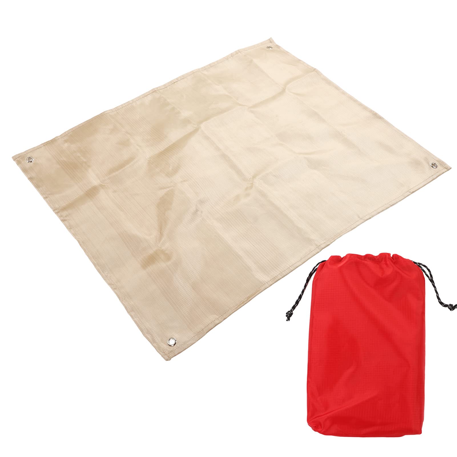 Coperta Ignifuga 50x50 Cm - Tessuto Resistente Al Fuoco Per Barbecue E Campeggio