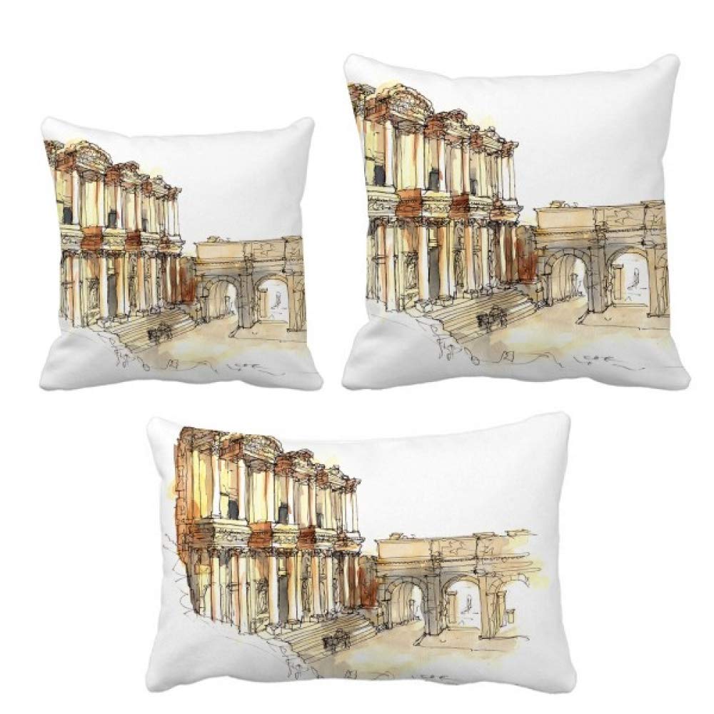 Housse de coussin Éphèse Izmir Turquie une décoration raffinée de salon