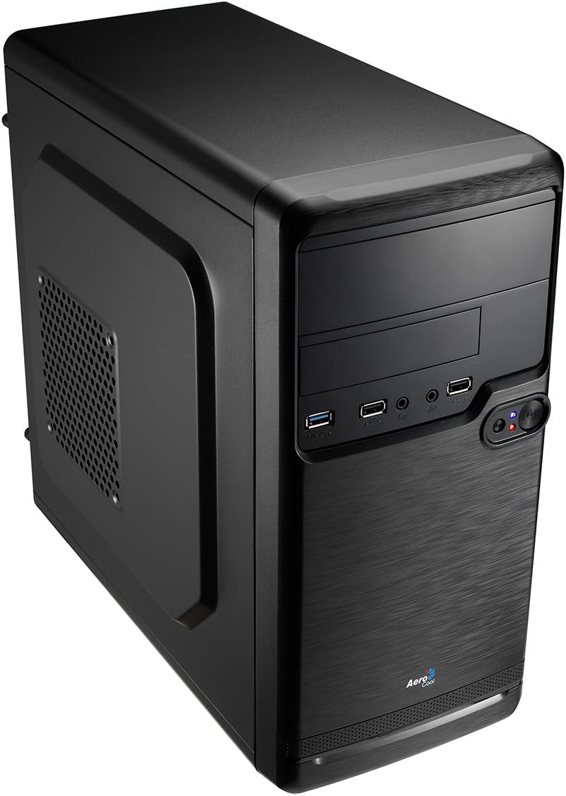 Aerocool QS182 Mini Micro ATX Computer Case with USB 3.0 - Black ACCS-PQ02014.11