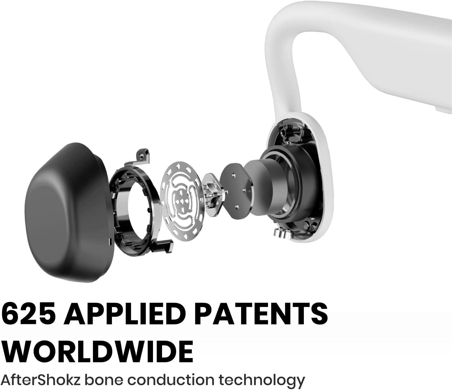 Aftershokz OpenMove Alpine White