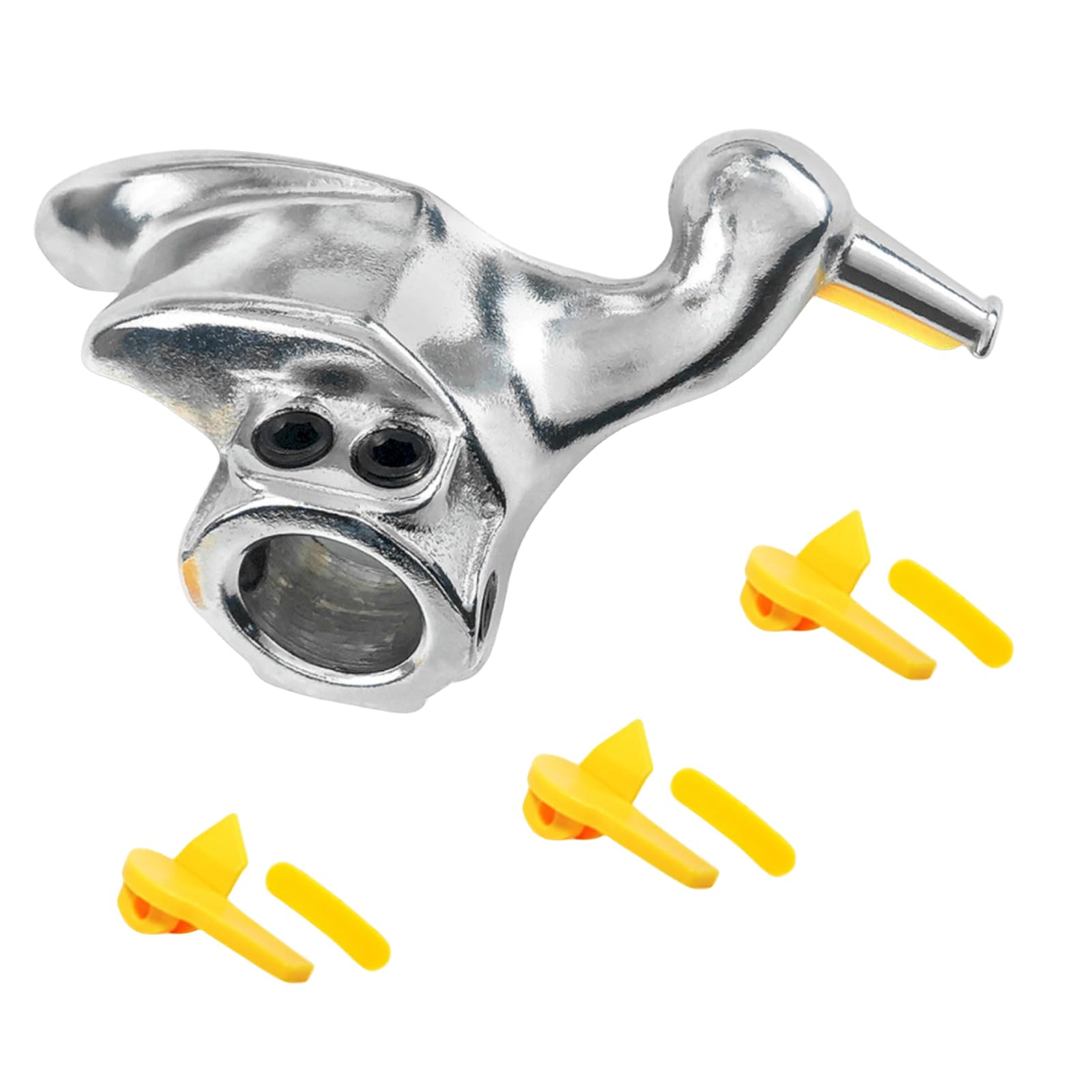 Bebeeco Car Hunter Tire Machine Duck Head, Tire Changer Mount Demount Duck Head Tool Mount Demount Head with 4 Pair Rim Protector Cast Steel for Car