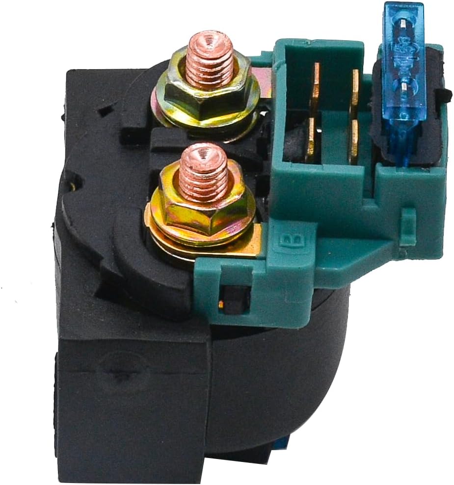Bayou 220 Carburetor & Starter Solenoid Relay Fit for Kawasaki Bayou 220 KLF220A 1988-1998 for Bayou 250 KLF250 Carb 2003-2011, Replace# 15003-1080, 15003-1564