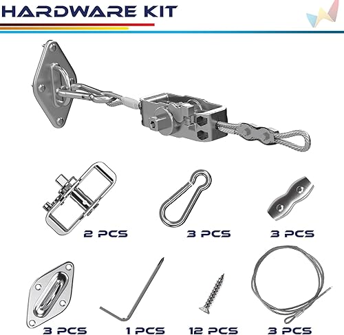 Vista 24 de Windscreen4less. Kit de instalación para persianas, Plateado